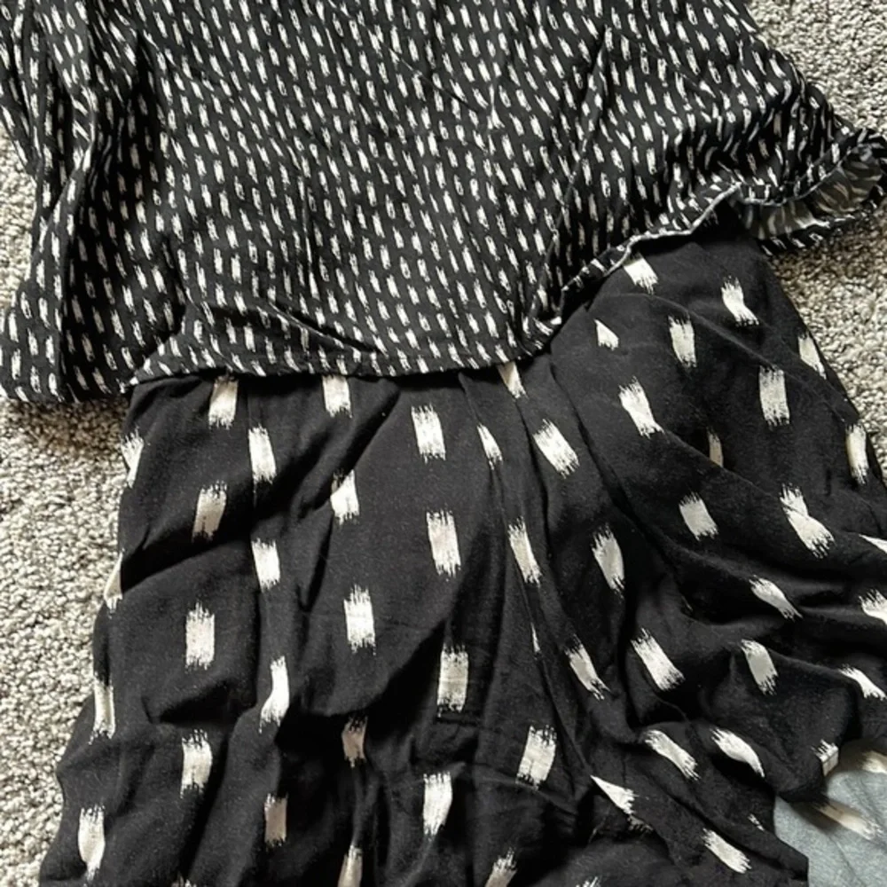 Madewell Open Back Black and White Romper Size‎ XS - Picture 3 of 5